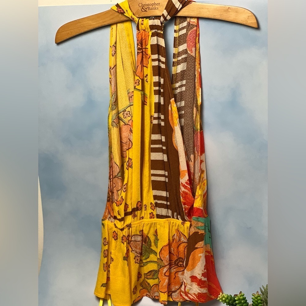 Free People NWOT Hot Tropic Tank in Mango Combo size M - Picture 6 of 13